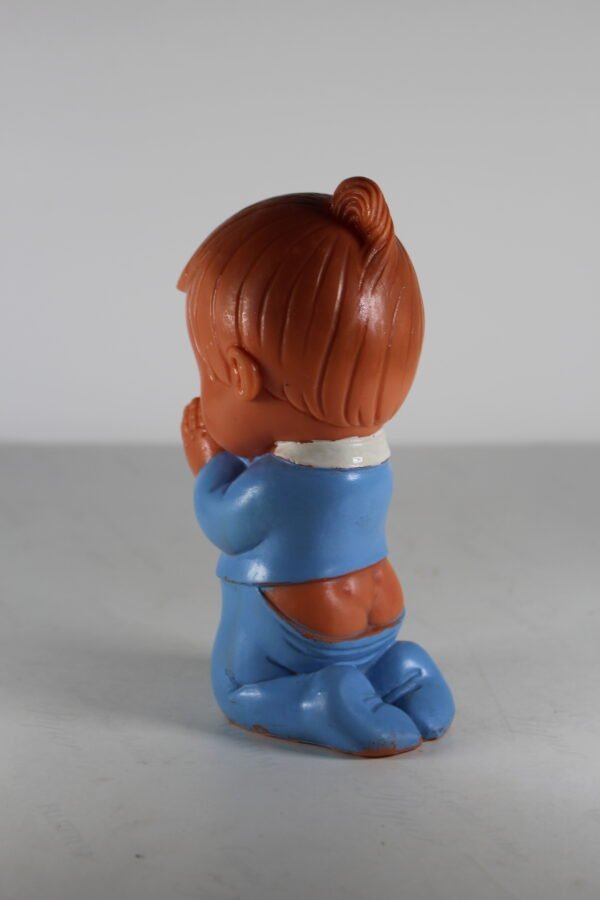 Laflex Ancien Jouet Priere enfant Pouet 1960 Made In France Vintage 16 cm – Image 3