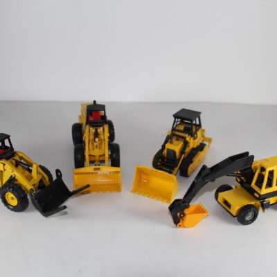 Majorette Chantier Bulldozer et Pelleteuse