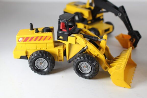 Majorette Chantier Bulldozer et Pelleteuse. – Image 5